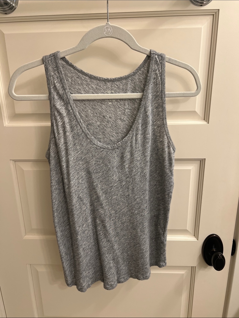 J. Crew Gray Women's Scoop Neck Tank Top